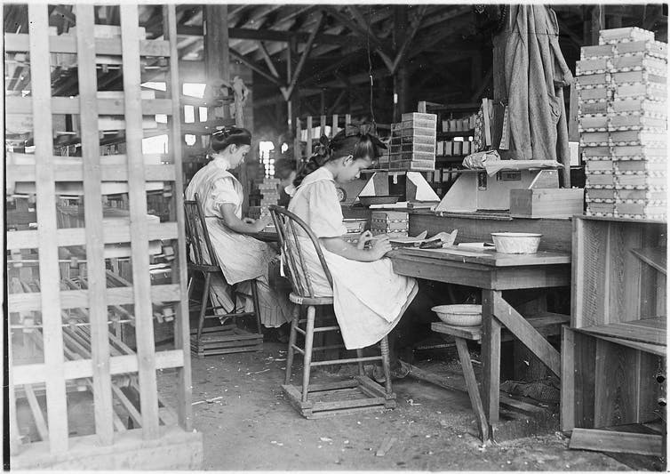 Imagen por Lewis Hine