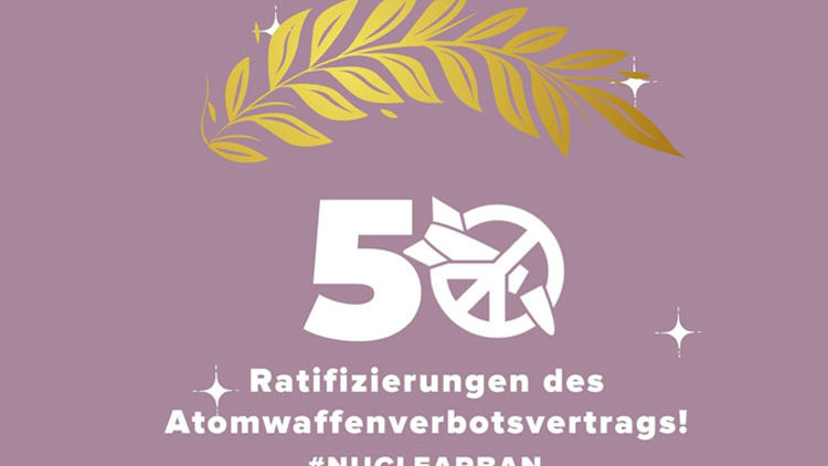 Yes, We Ban - Der Atomwaffenverbotsvertrag tritt in Kraft