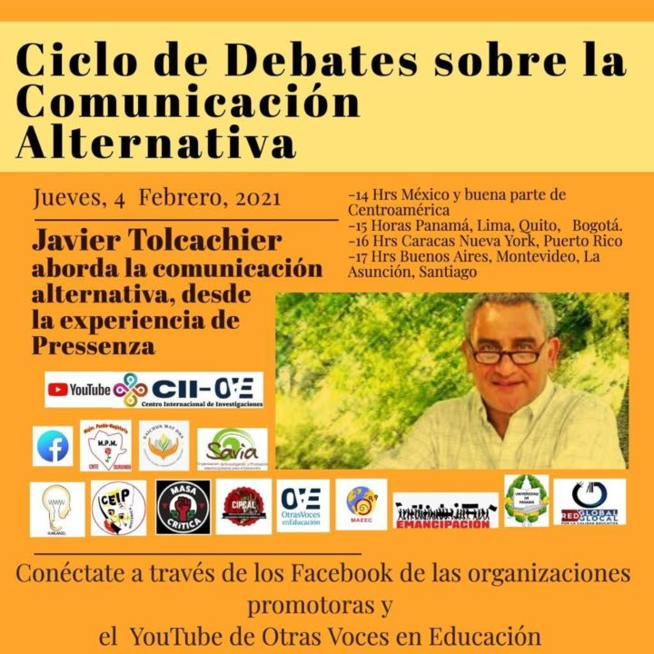 Javier Tolcachier : Communication alternative à partir de l'expérience de Pressenza