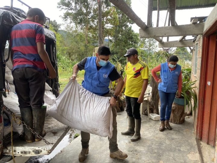 Colombia: en Huila, víctimas y victimarios siembran la paz