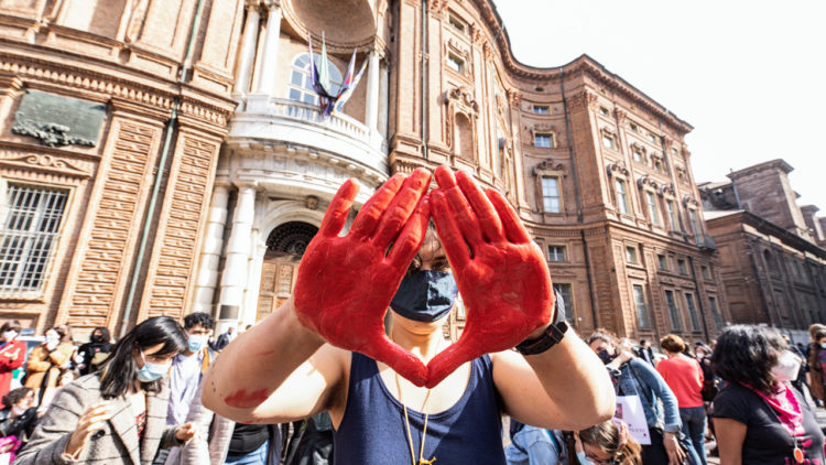 Le donne in piazza