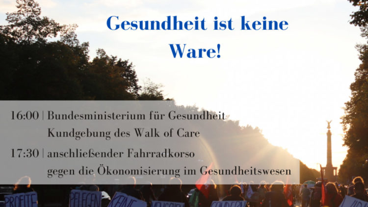 Weltgesundheitstag: Protest gegen bundesweite Klinikschließungen