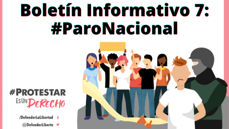 Colombia: Cifras de las acciones de la fuerza pública en el Paro Nacional