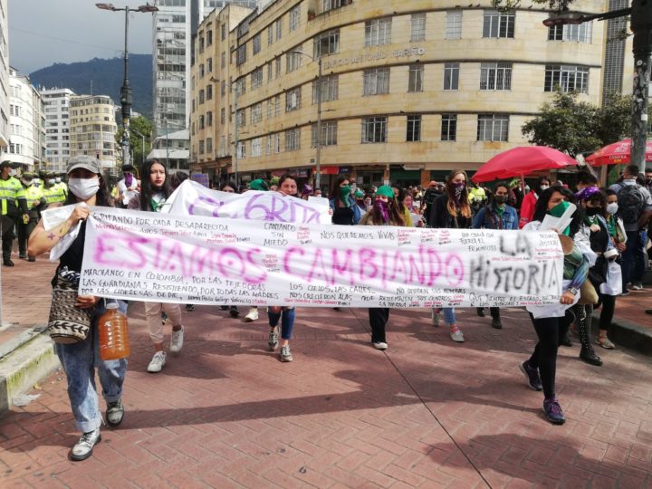 Colombia: Quizás marcharemos toda la vida