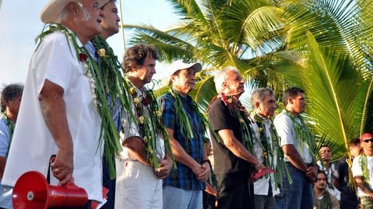 Commemorazione a Papeete in ricordo delle vittime