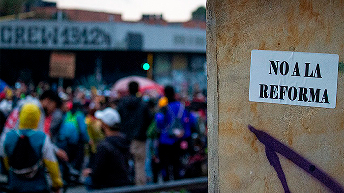 Piquetes de la Policía: como perros de caza en la protesta social