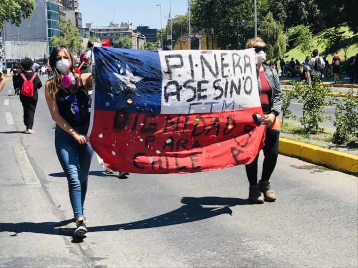 cile proteste piñera diritti umani