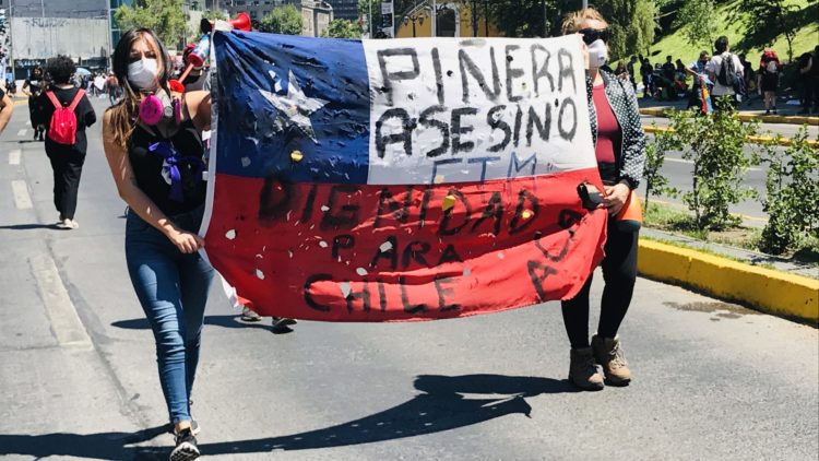 cile proteste piñera diritti umani