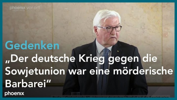 Offener Brief: Gedenkrede von Frank-Walter Steinmeier zum Jahrestag des deutschen Überfalls auf die Sowjetunion