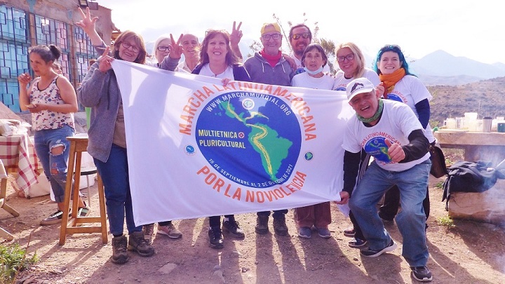 Primera semana de la Marcha Latinoamericana en Argentina