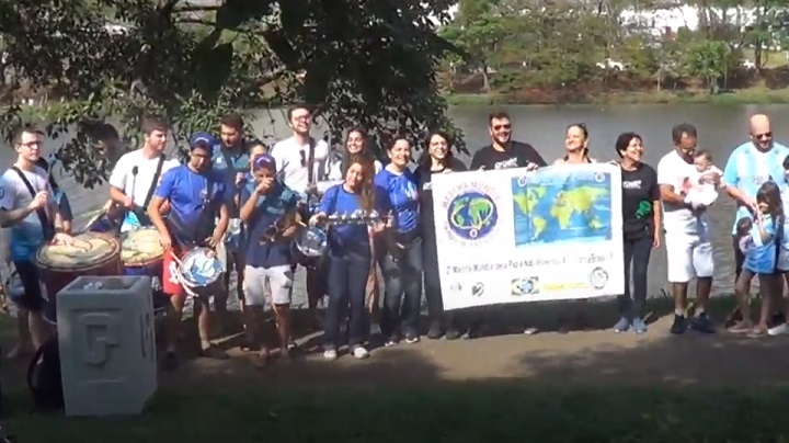 Actividades de la Marcha Latinoamericana en Brasil