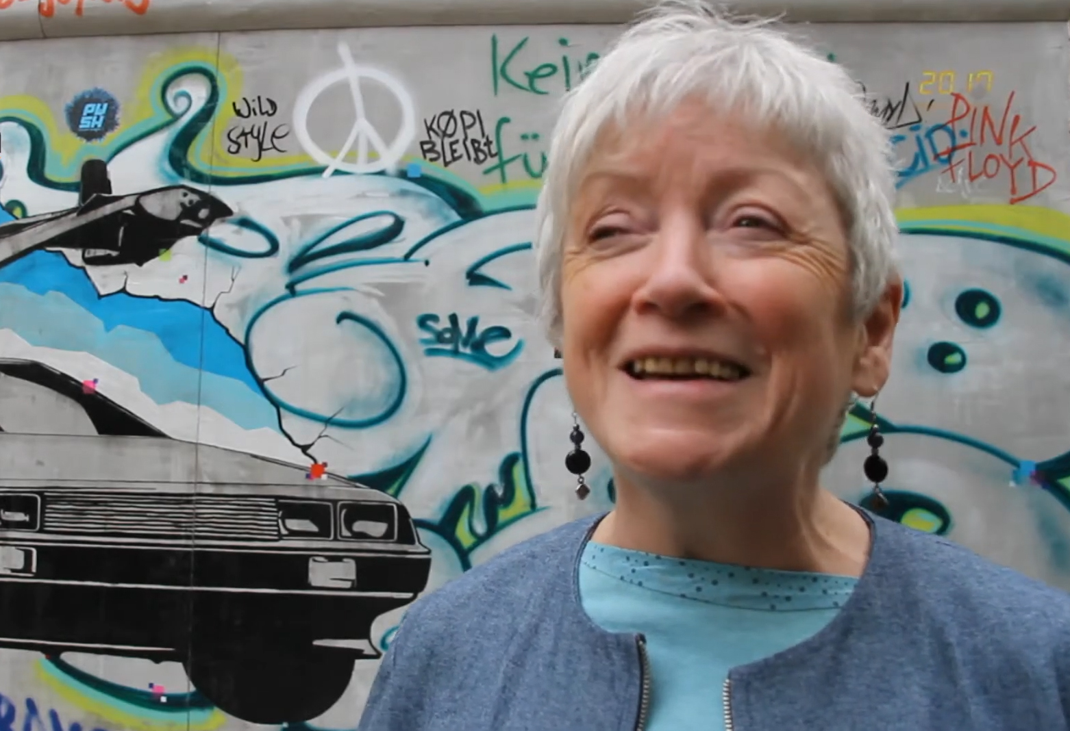 Abschied von der Mutter der East Side Gallery: Christine MacLean