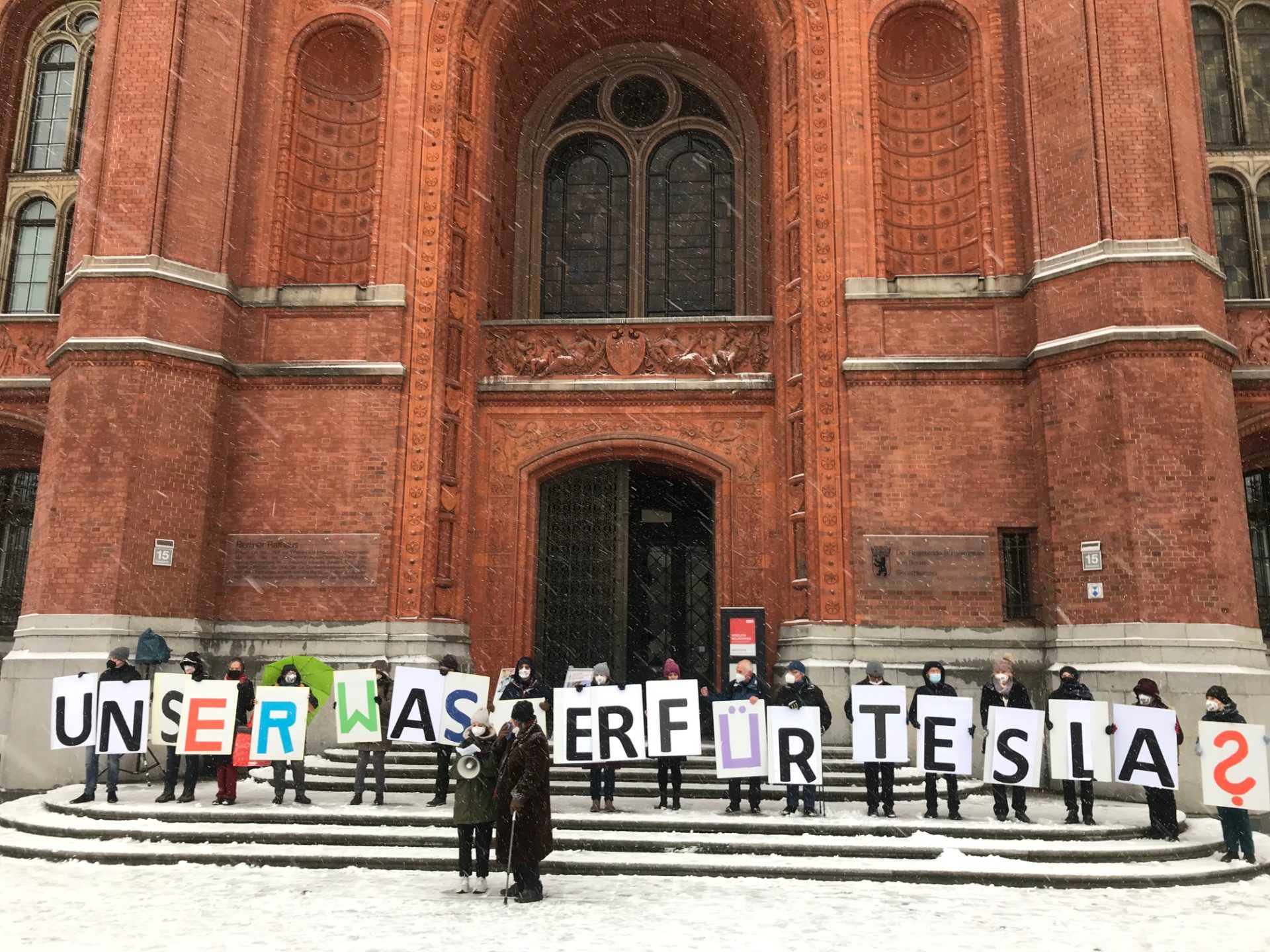 Demo Berlin, Rotes Rathaus