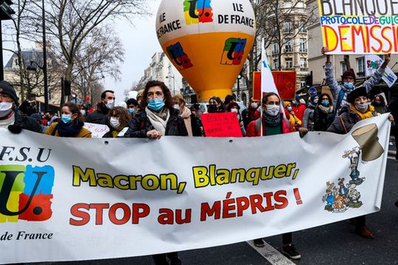 Nouvelle manifestation des enseignants contre le ministre de l’Education Nationale