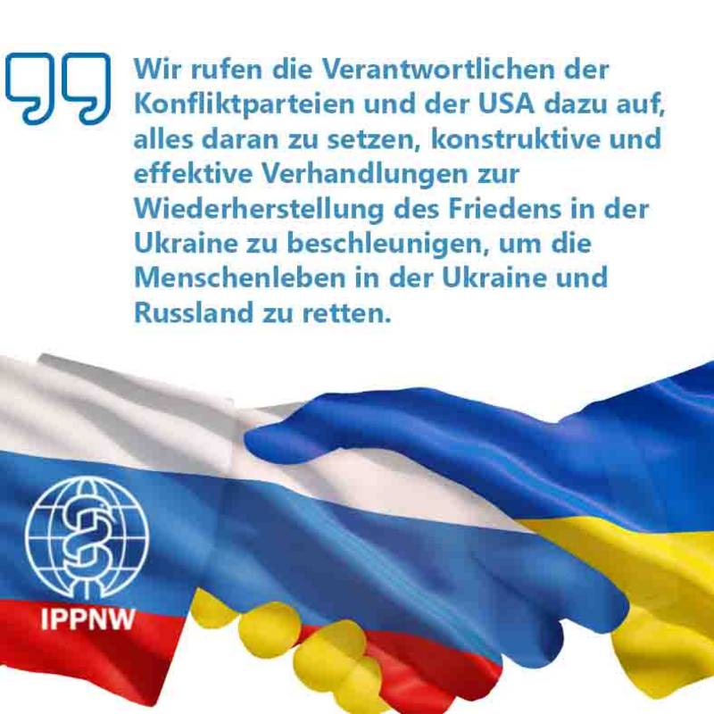 Aufruf zum Frieden von russischen und ukrainischen Ärzten