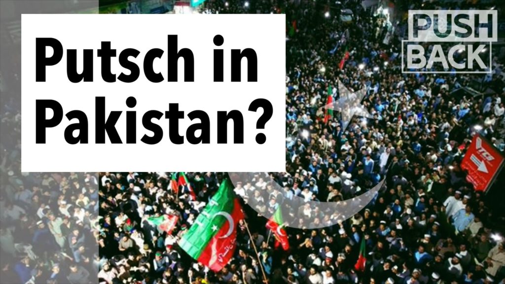 Massenproteste in Pakistan: Abgesetzter Premierminister beschuldigt USA des Regimewechsels