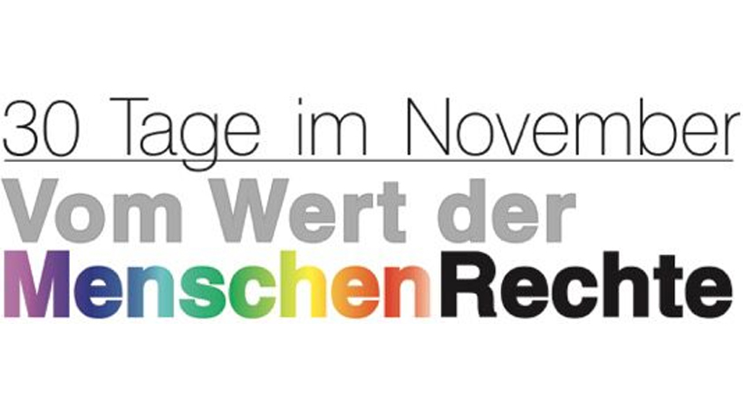 30 Tage im November: Vom Wert der Menschenrechte