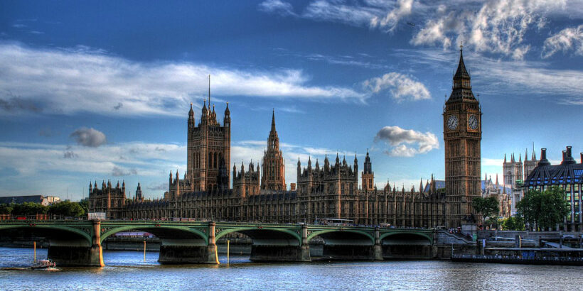 UK Parliament and Westminster Bridge