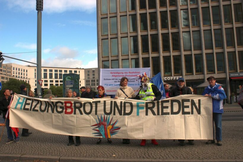 „Heizung, Brot & Frieden” die Bewegung wächst!