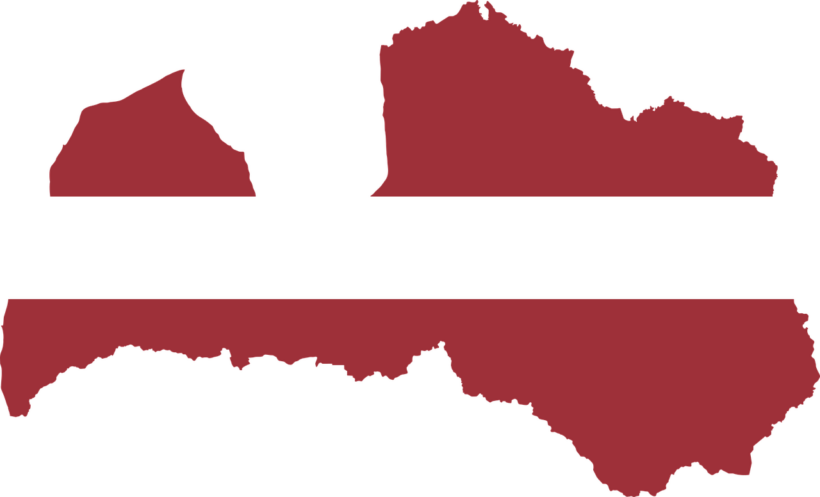 Flagge Lettland