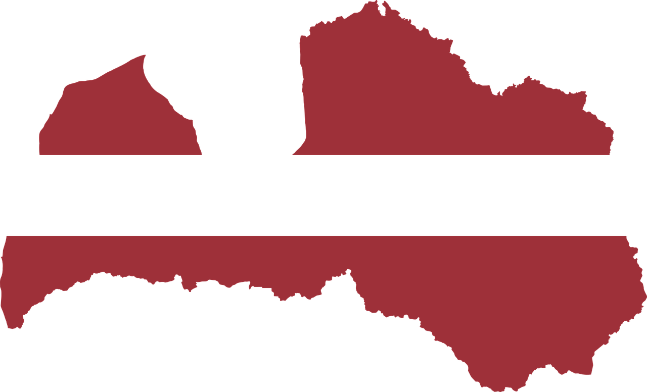 Flagge Lettland