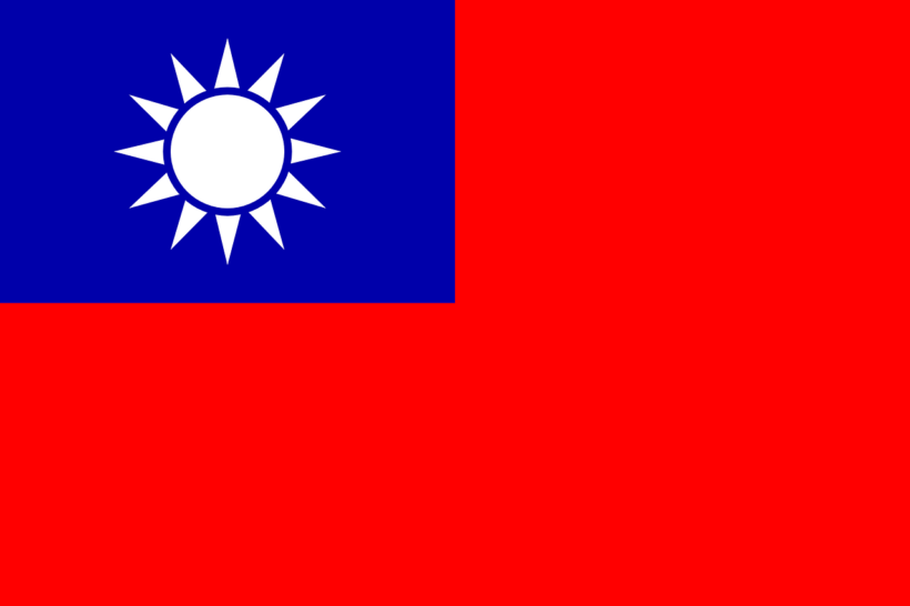 Taiwan Flagge